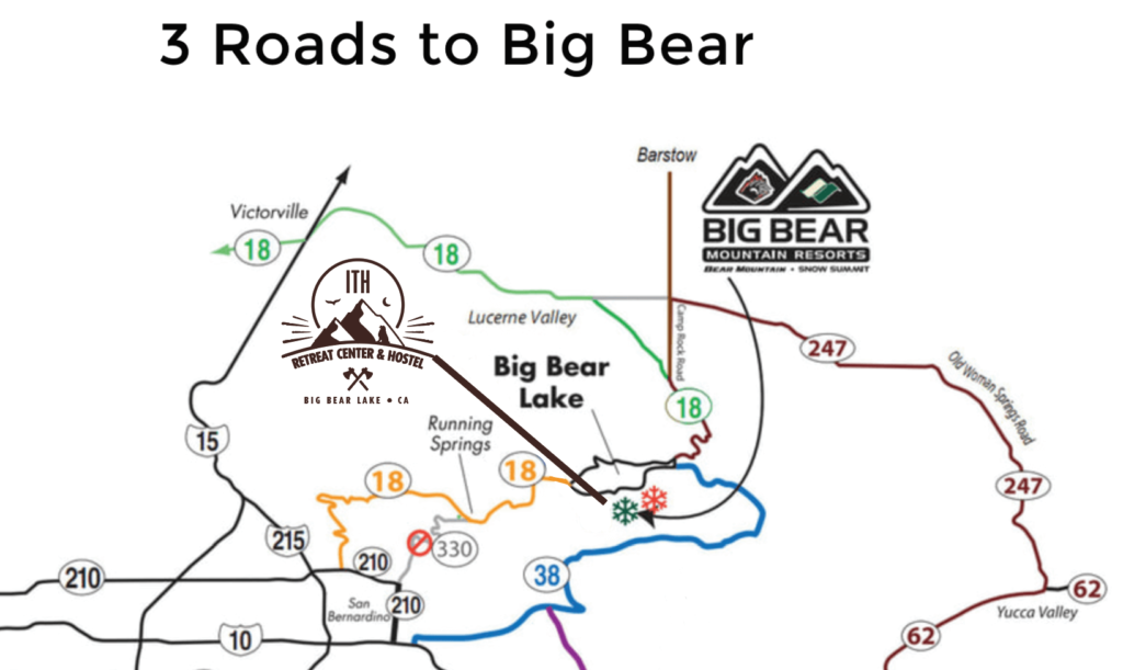 Big Bear Off Road Map