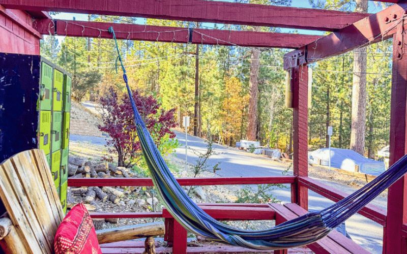 Hammock at big bear lodge