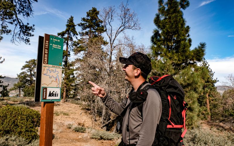 hiking in big bear in june